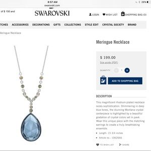 Swarovski Necklace